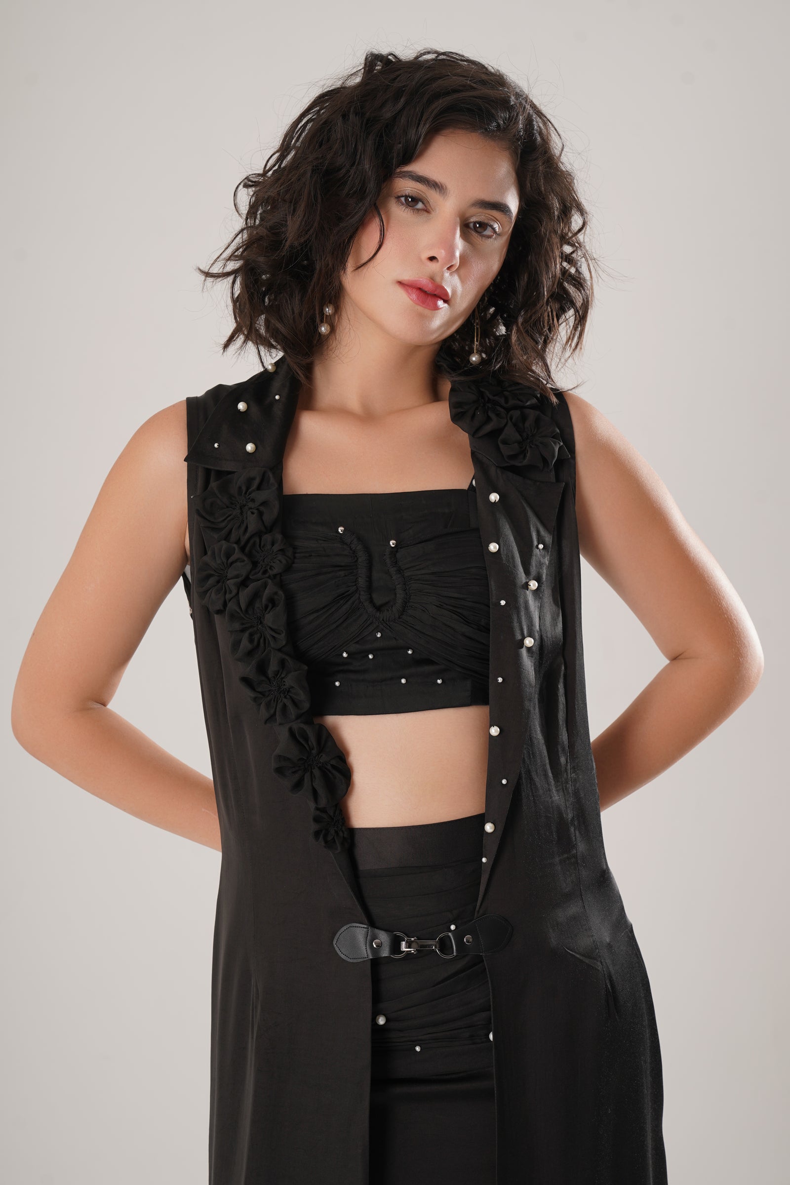 Sleeveless Summer Trench Is Crafted From Luxurious Modal Satin