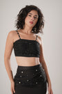 Luxurious Modal Satin And Delicate Paper Silk Black