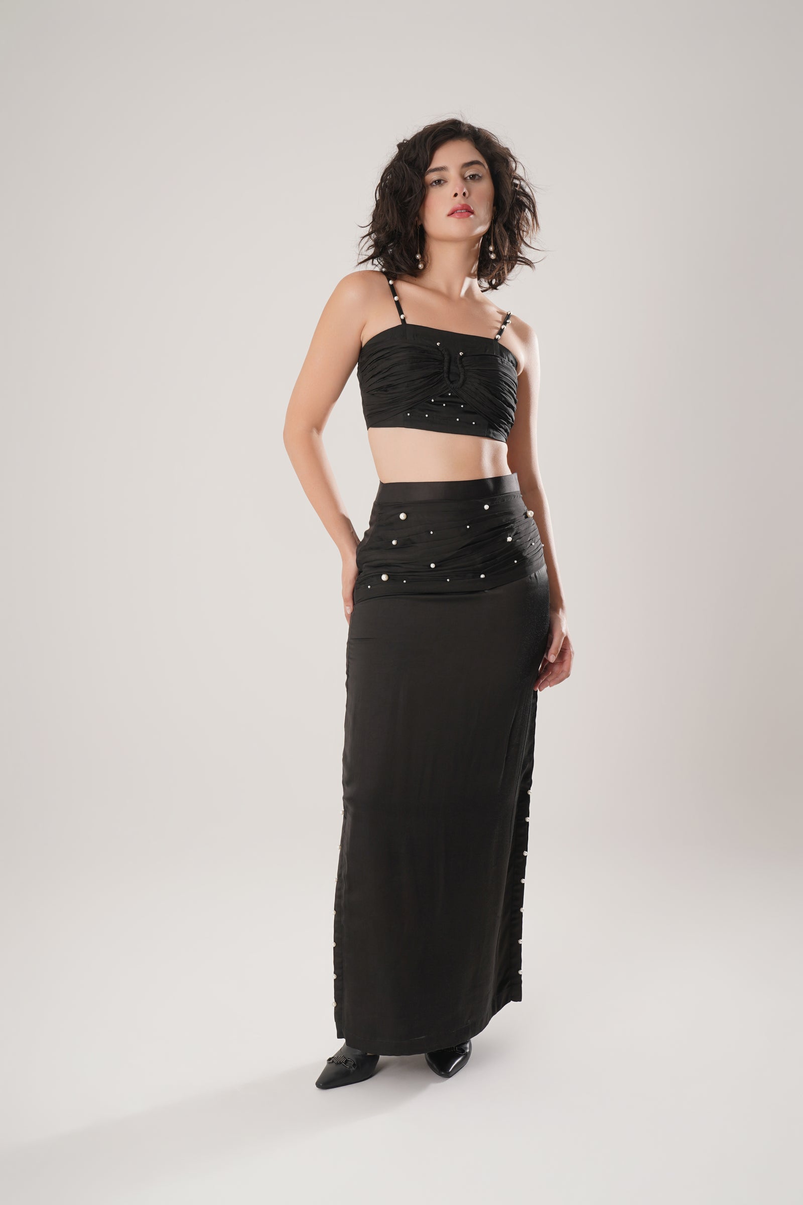 Crafted From Luxurious Modal Satin Black