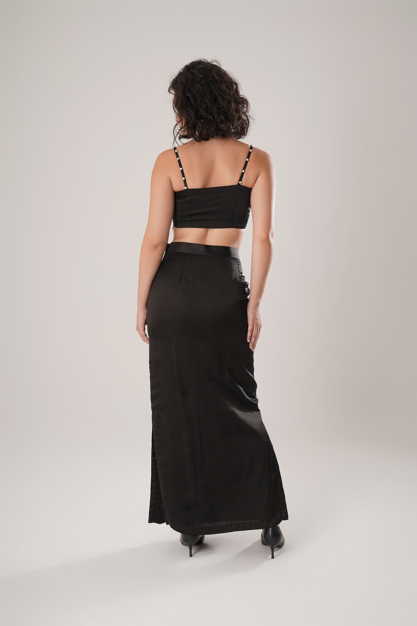 Crafted From Luxurious Modal Satin Black