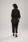 Black Modal Satin Top