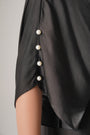 Black Modal Satin Top