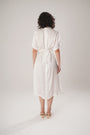 White Modal Satin Dress Is The Epitome Of Effortless Sophistication
