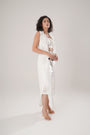 Sleeveless Summer Trench Is Crafted From Luxurious Modal Satin