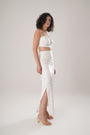 Crafted From Luxurious Modal Satin White