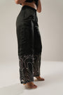 Effortlessly Graceful Wide-Legged Black Pants