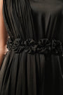 Grace Meets Contemporary Charm In This High-Slit Kurta Black