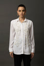 Enigma Embellished White Shirt