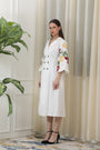 Timeless Ivory White Poplin Dress
