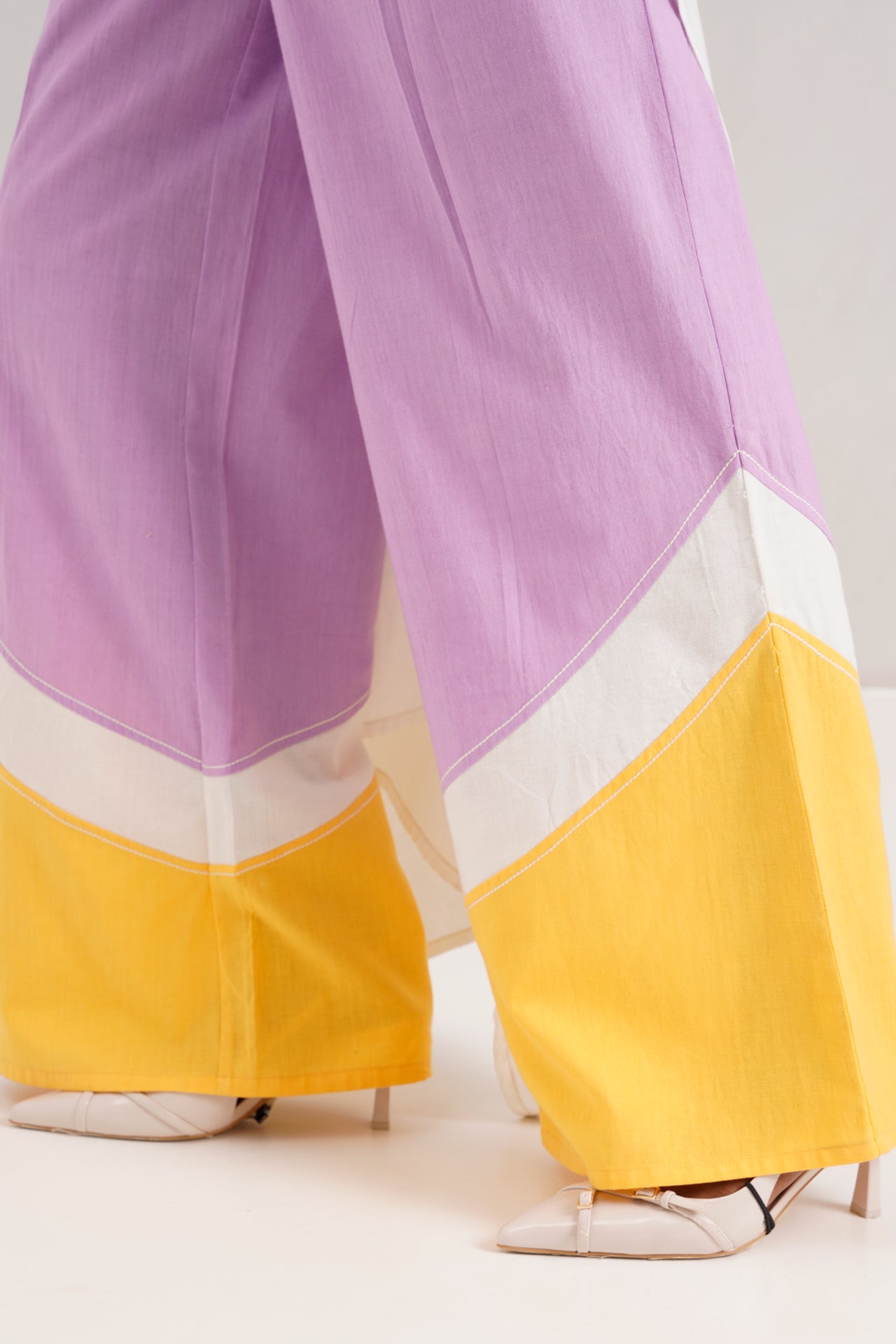 Rabi & Troop - Criss-Cross Top + Wave Hem Pants