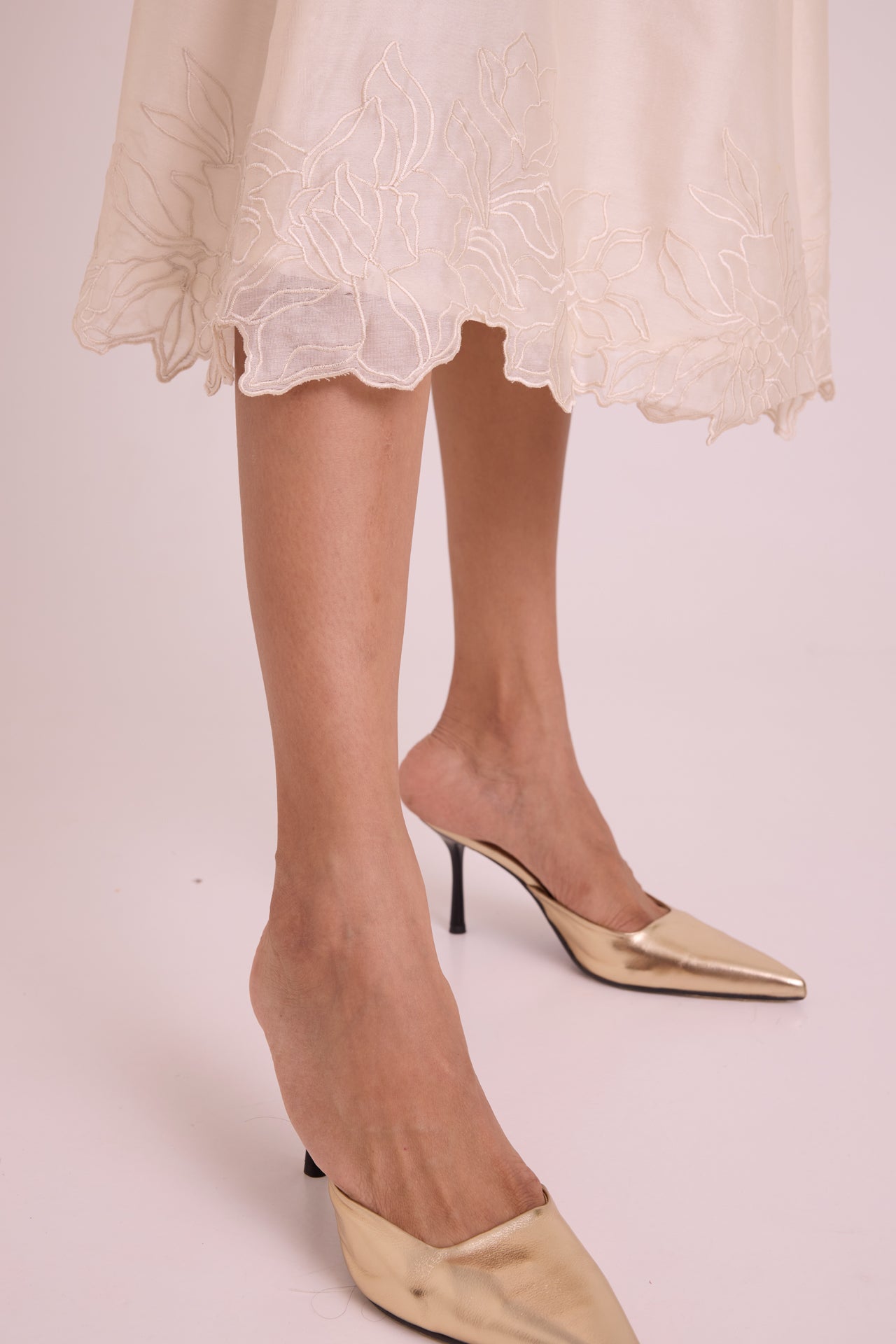 Murphy - Broach Wrap Top & Duchess Skirt