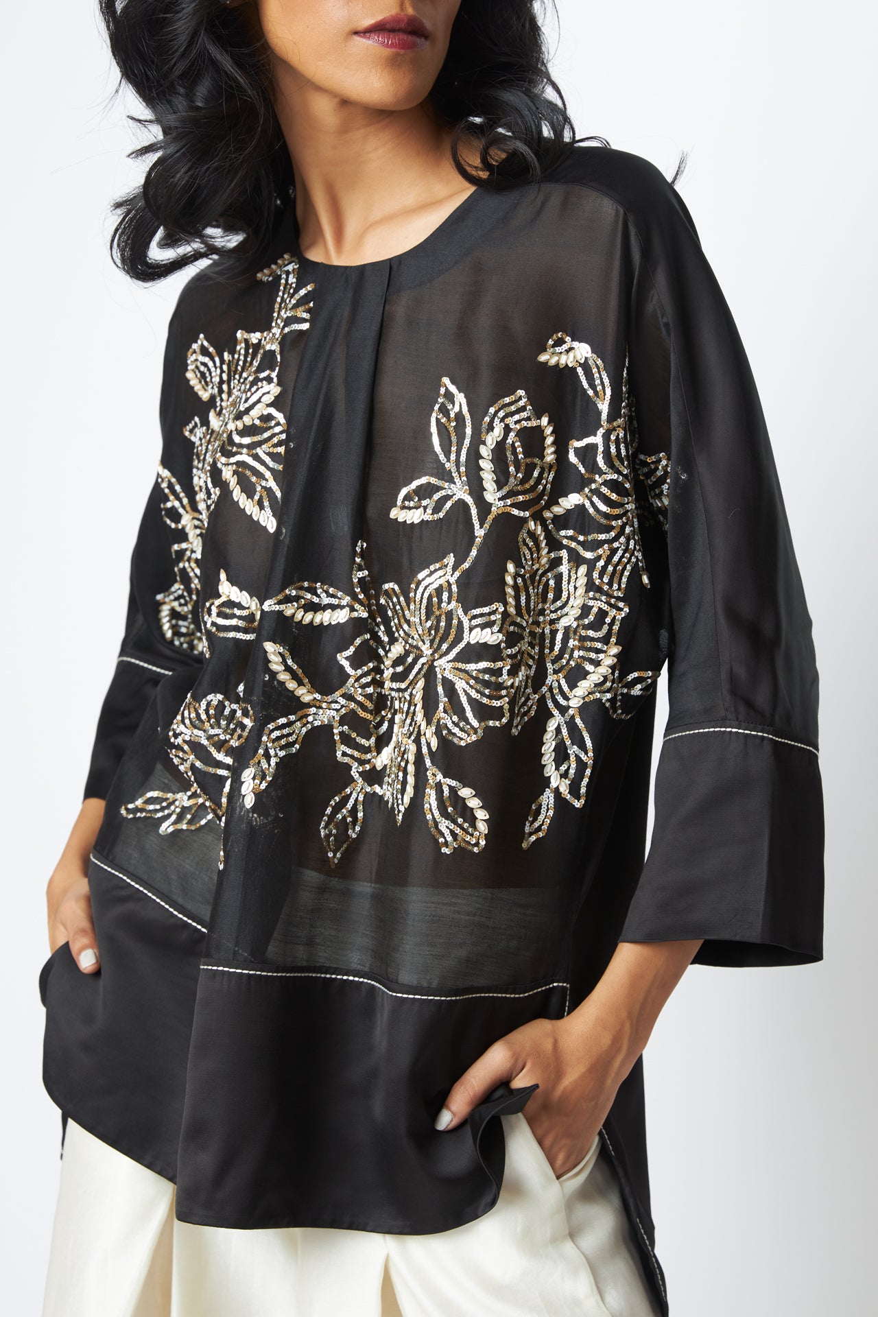 Munmun - Starlit Sheer Top + Pants