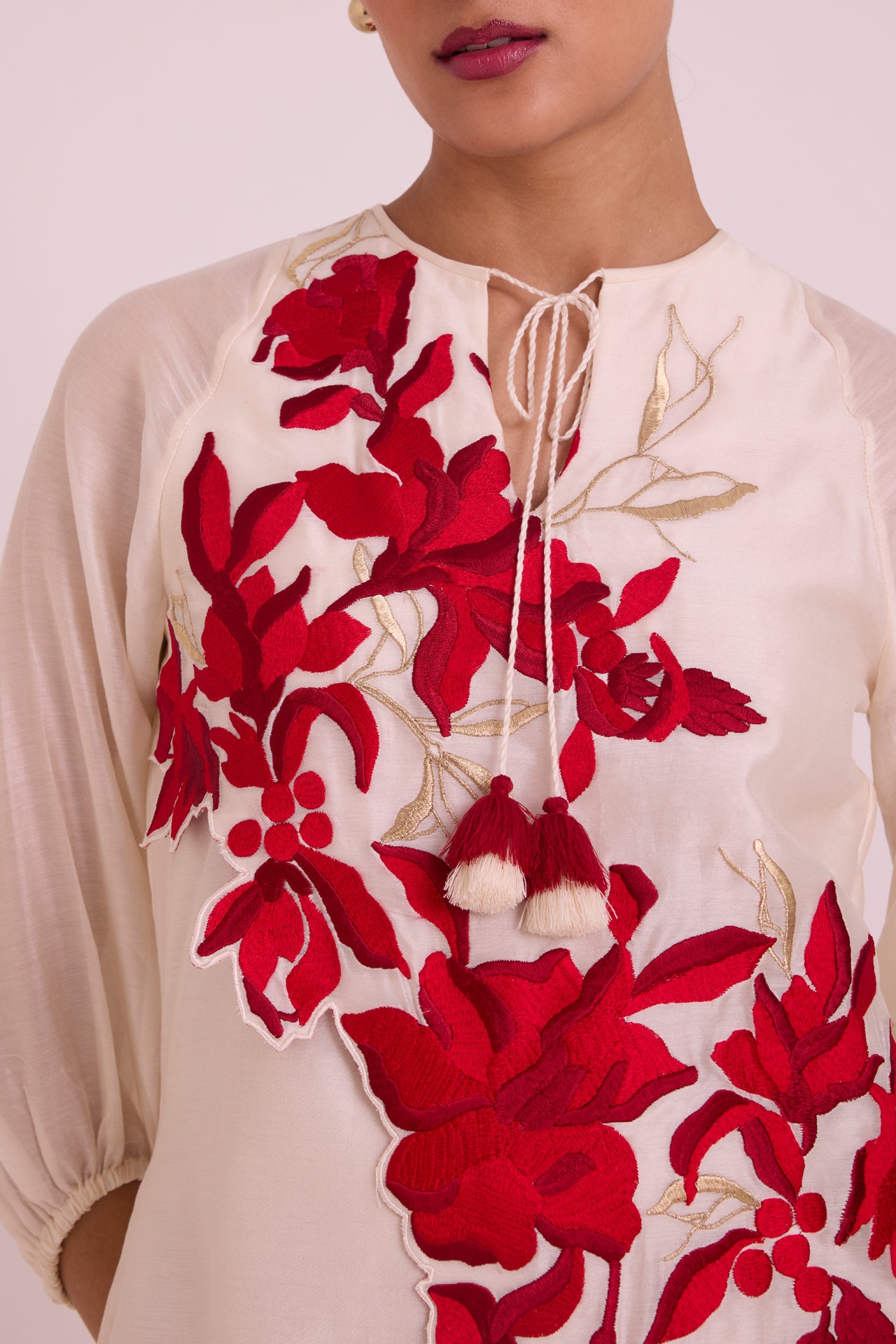 Malaca - Cascading Top + Pants