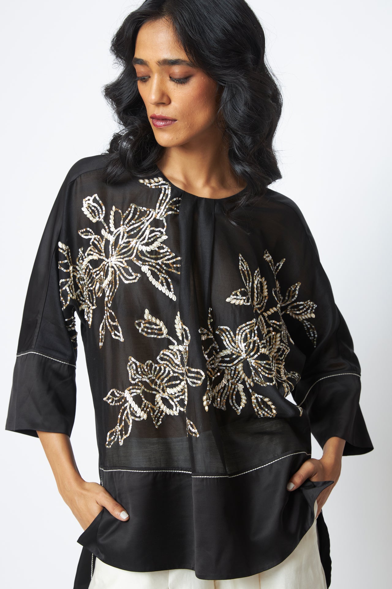 Munmun - Starlit Sheer Top + Pants