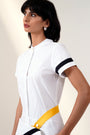 Blanca - Drape Shirt Dress