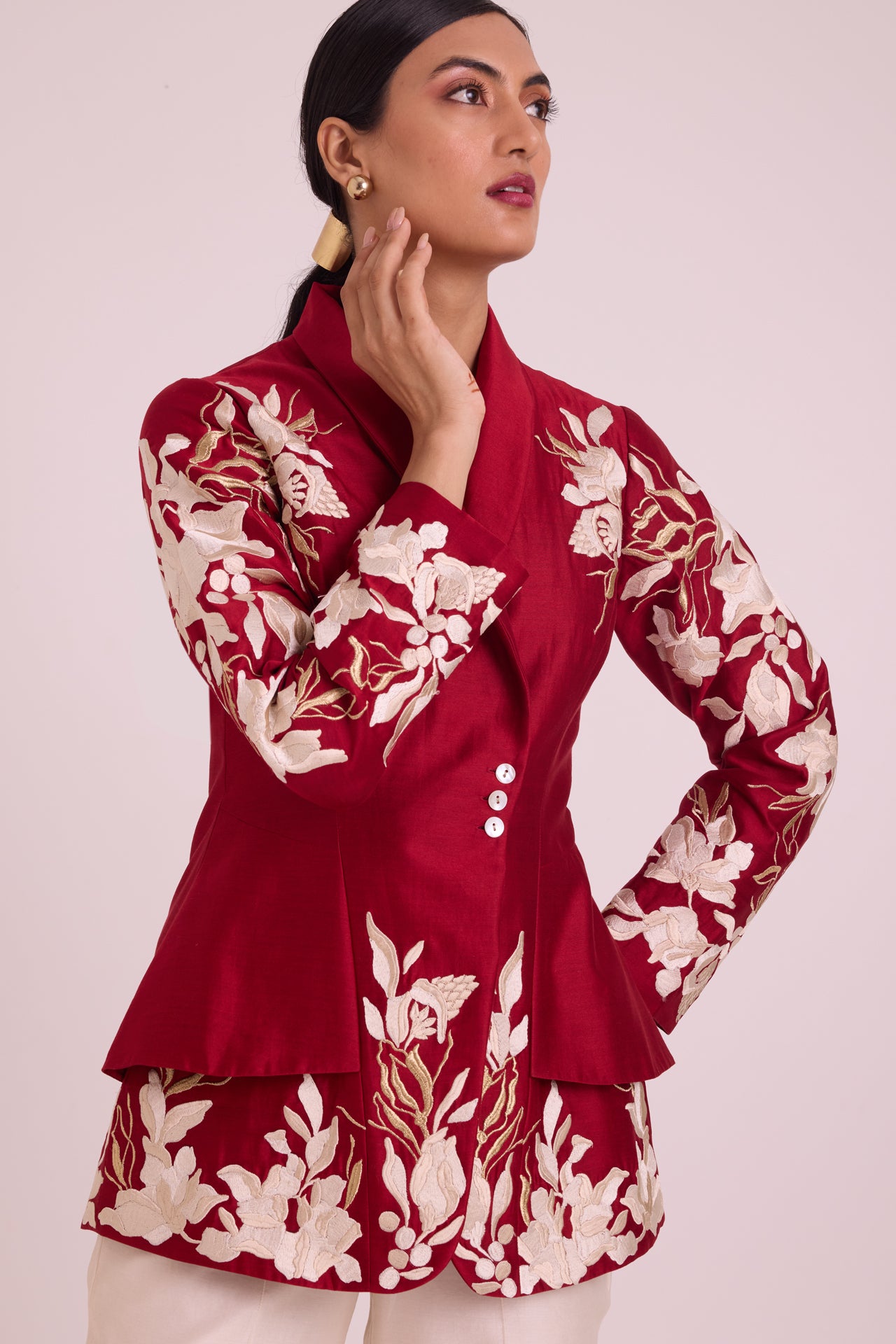 Vasco - Flap Floral Blazer + Pants