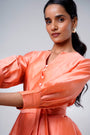 nella-coral-breeze-wrap-top-denim-skirt
