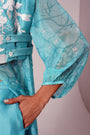Lana - Crop Jacket Long Shirt Flared Pants