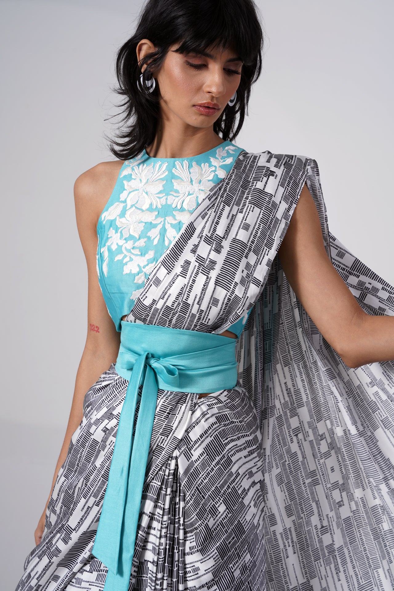 Josey - Racer Blouse Belt With Saree