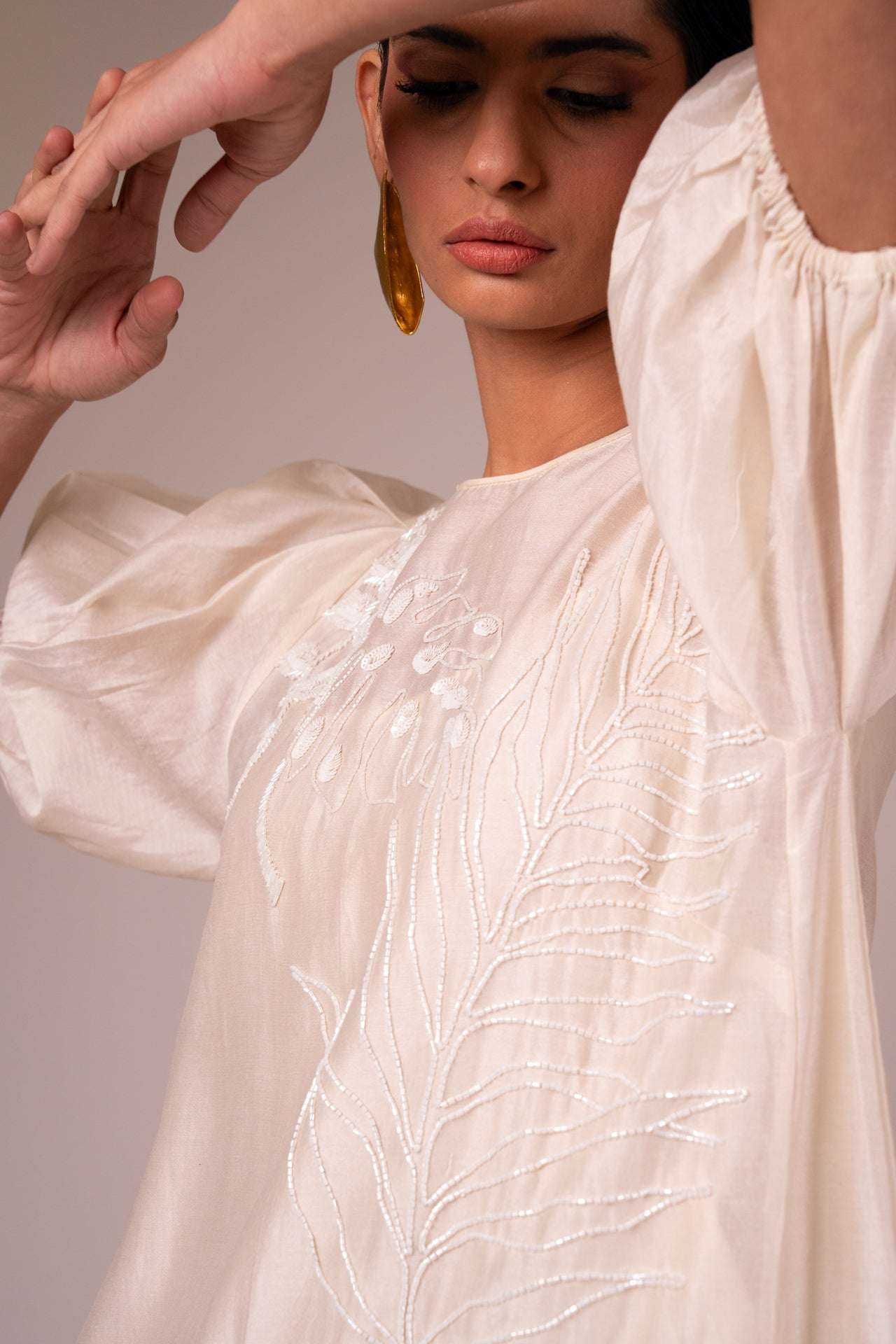 Featherlight Midi Dress