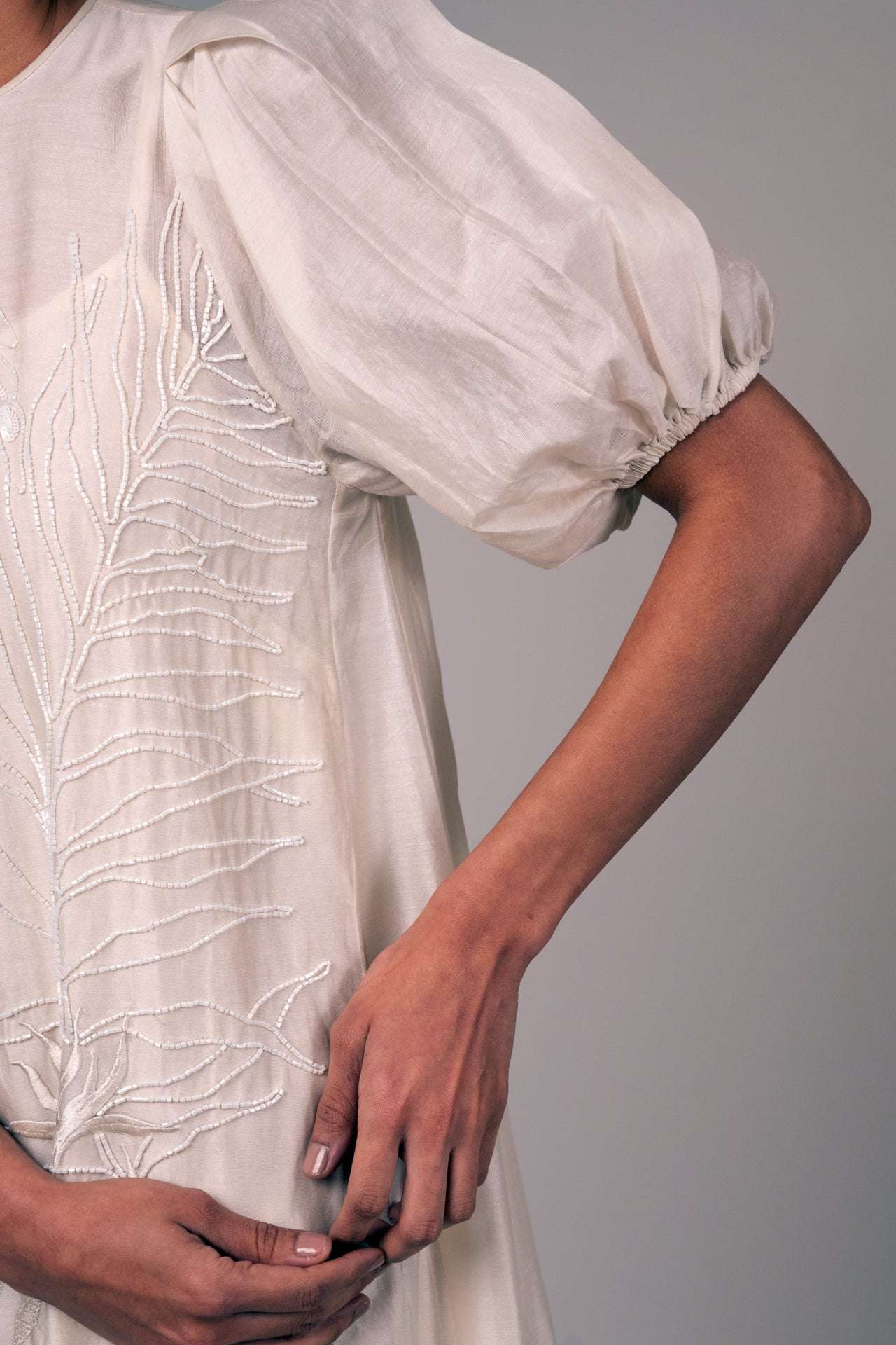 Featherlight Midi Dress