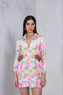 Petunia Power Shirt Dress