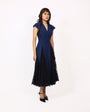 Lace Godet dress