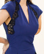 Lace Godet dress
