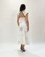 Peony embellished dress