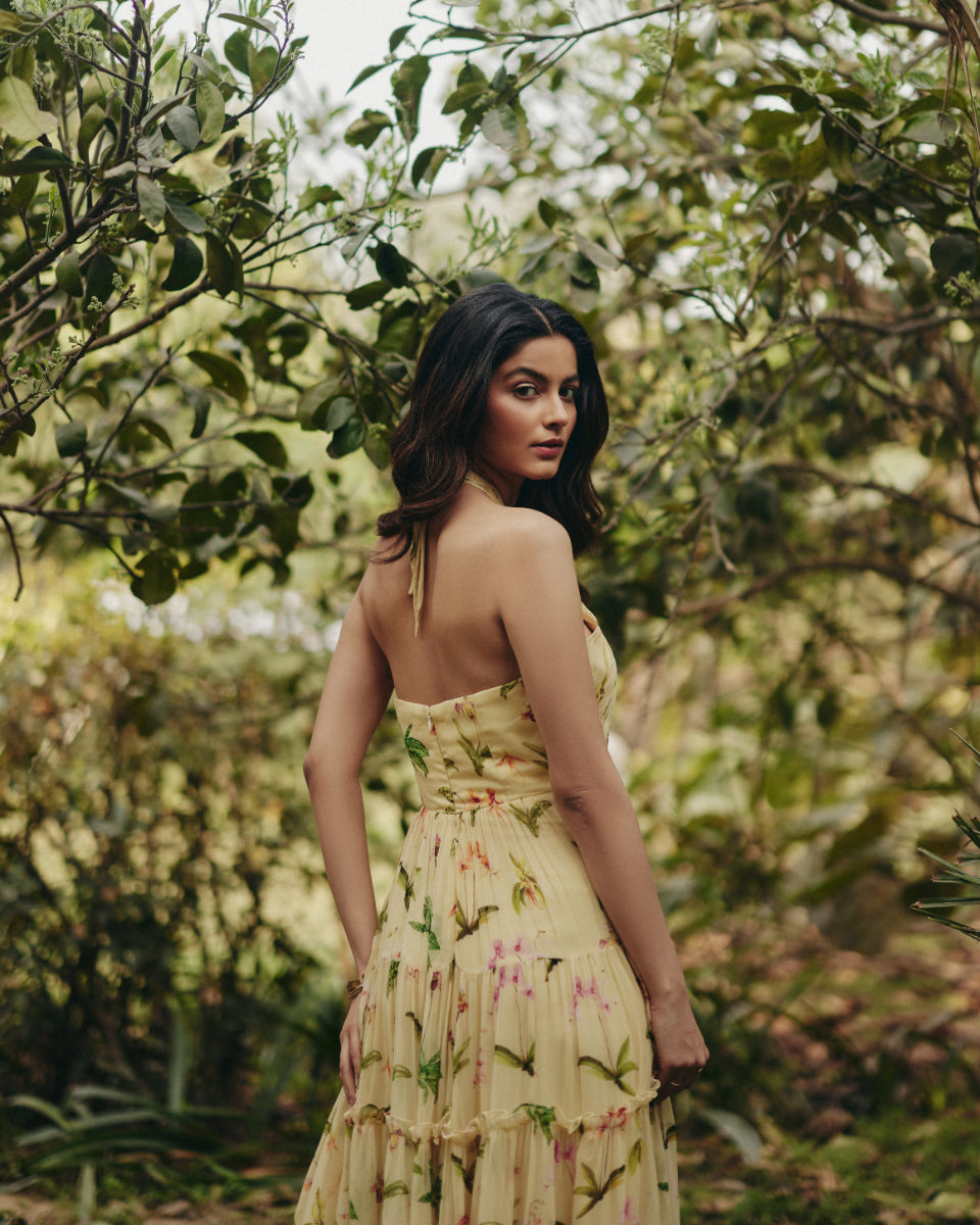 Ewoke Iris Maxi Gown