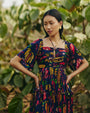 Ewoke Blue Mini Dress