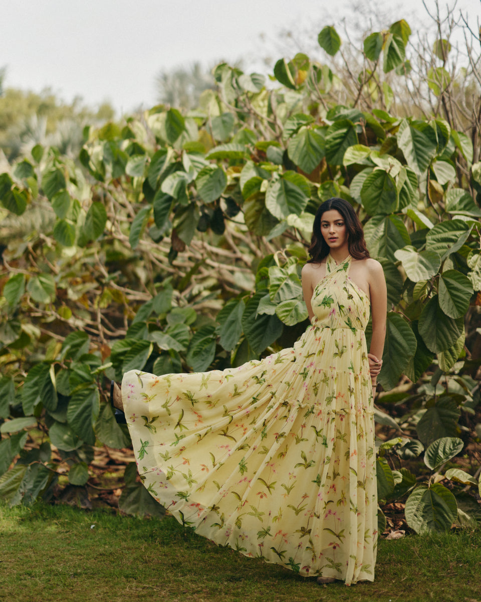 Ewoke Iris Maxi Gown