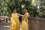 Ewoke Yellow Midi Dress