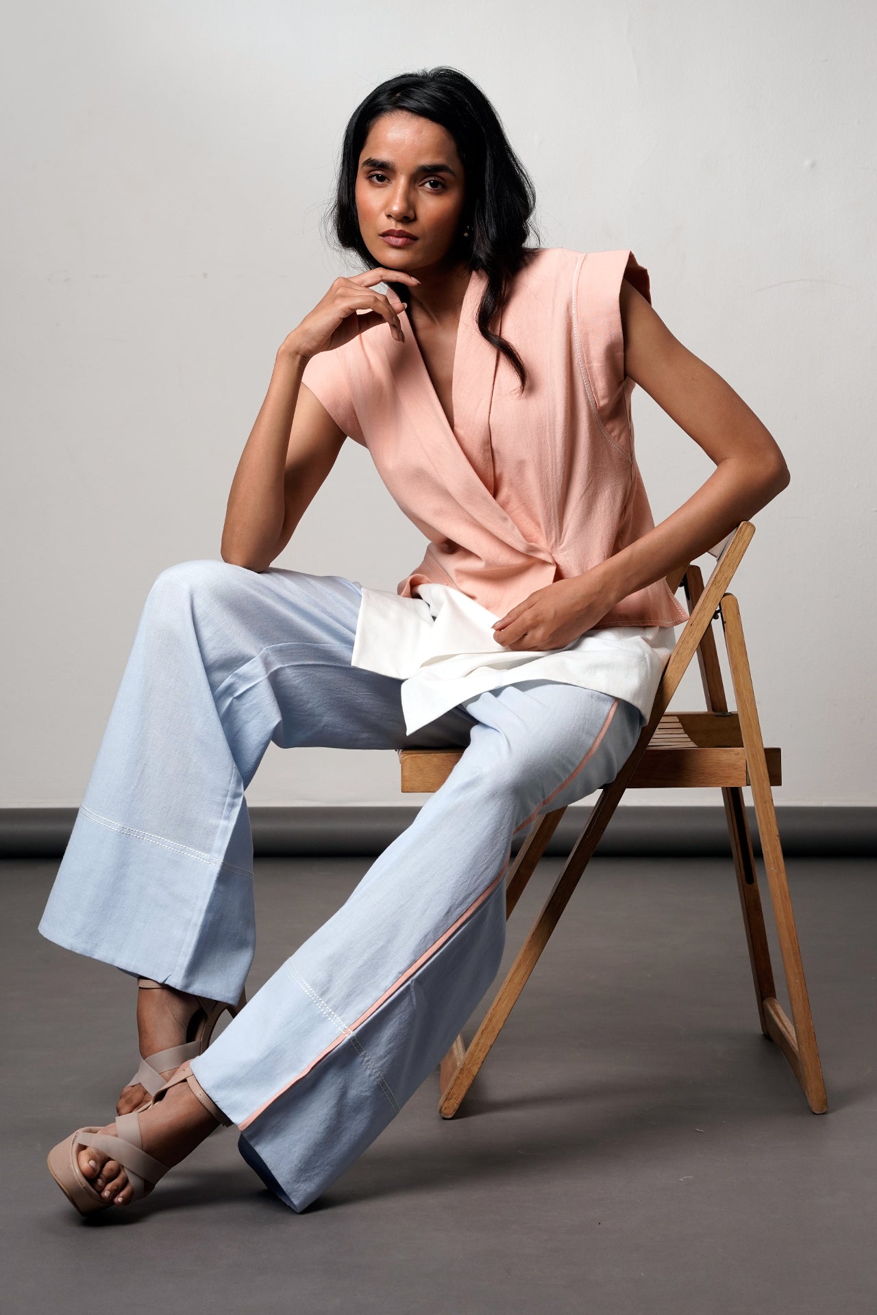 Brisbane – Sandstone Blazer Set