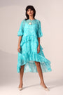 Celine - Invert Frill Dress With Slip