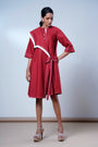 Brick Aster – Modern Angle Dress