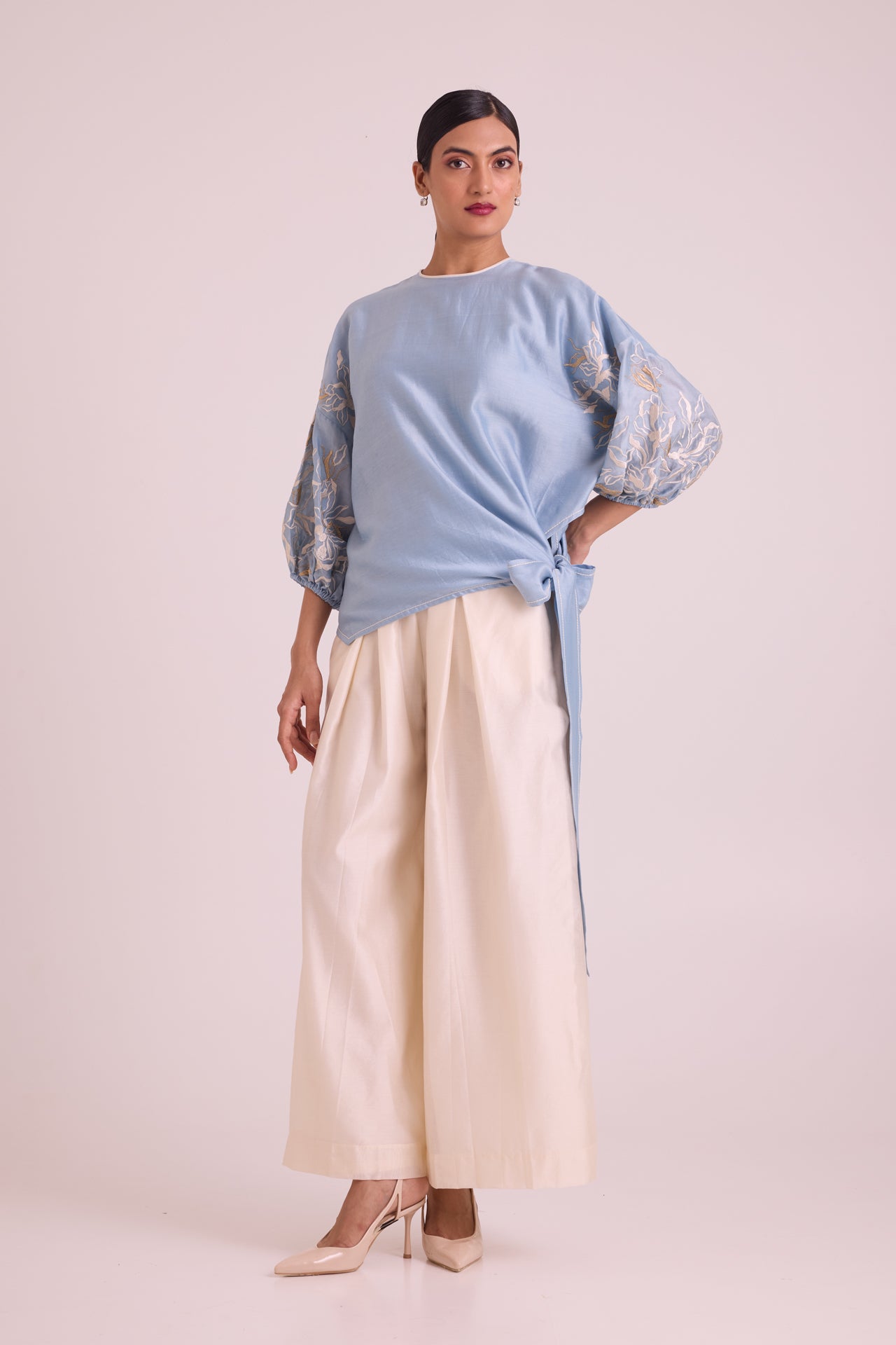 Ooty - Tie-up Top + Pants