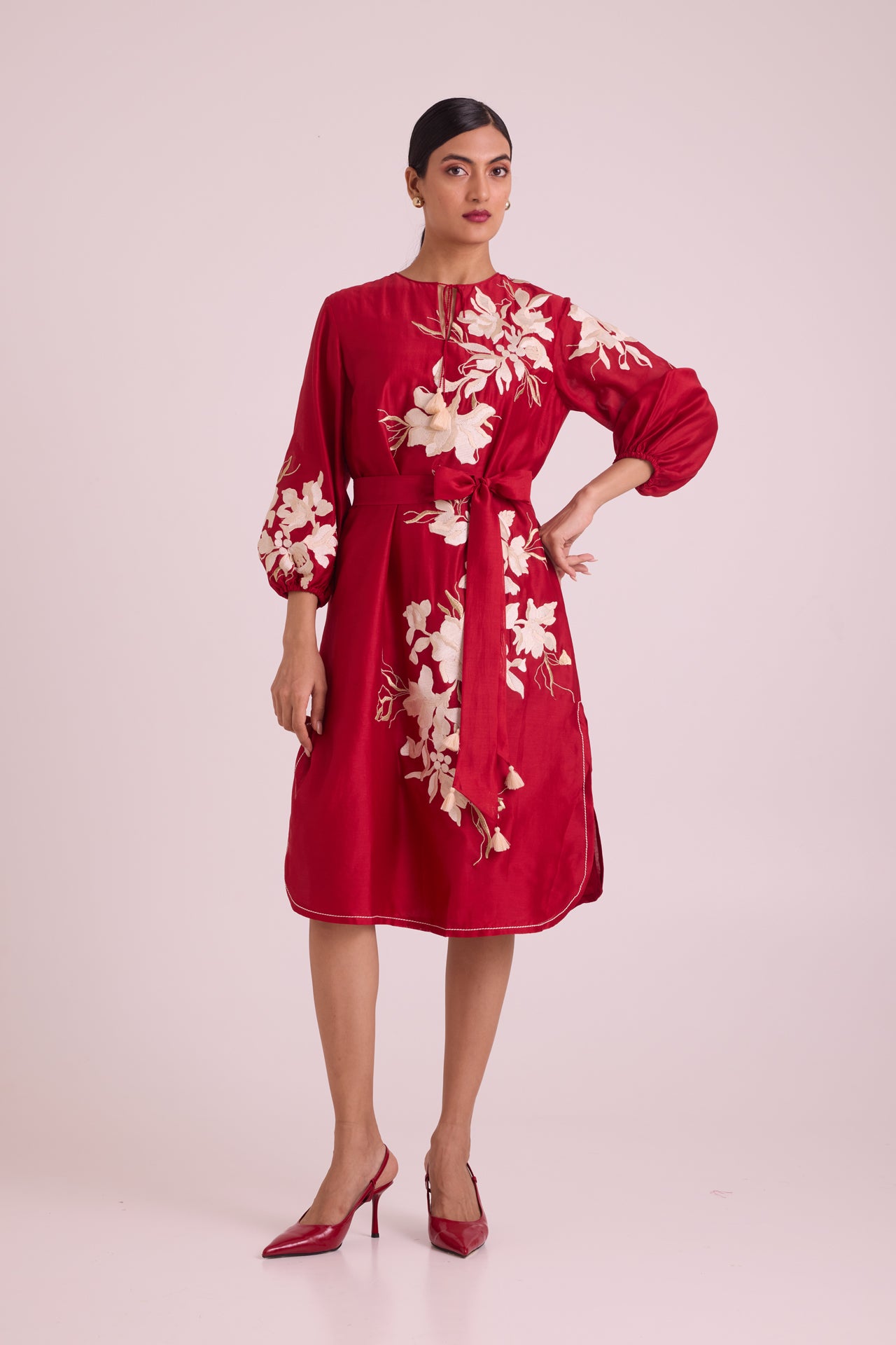 Sarla - Apple Hem Midi Dress