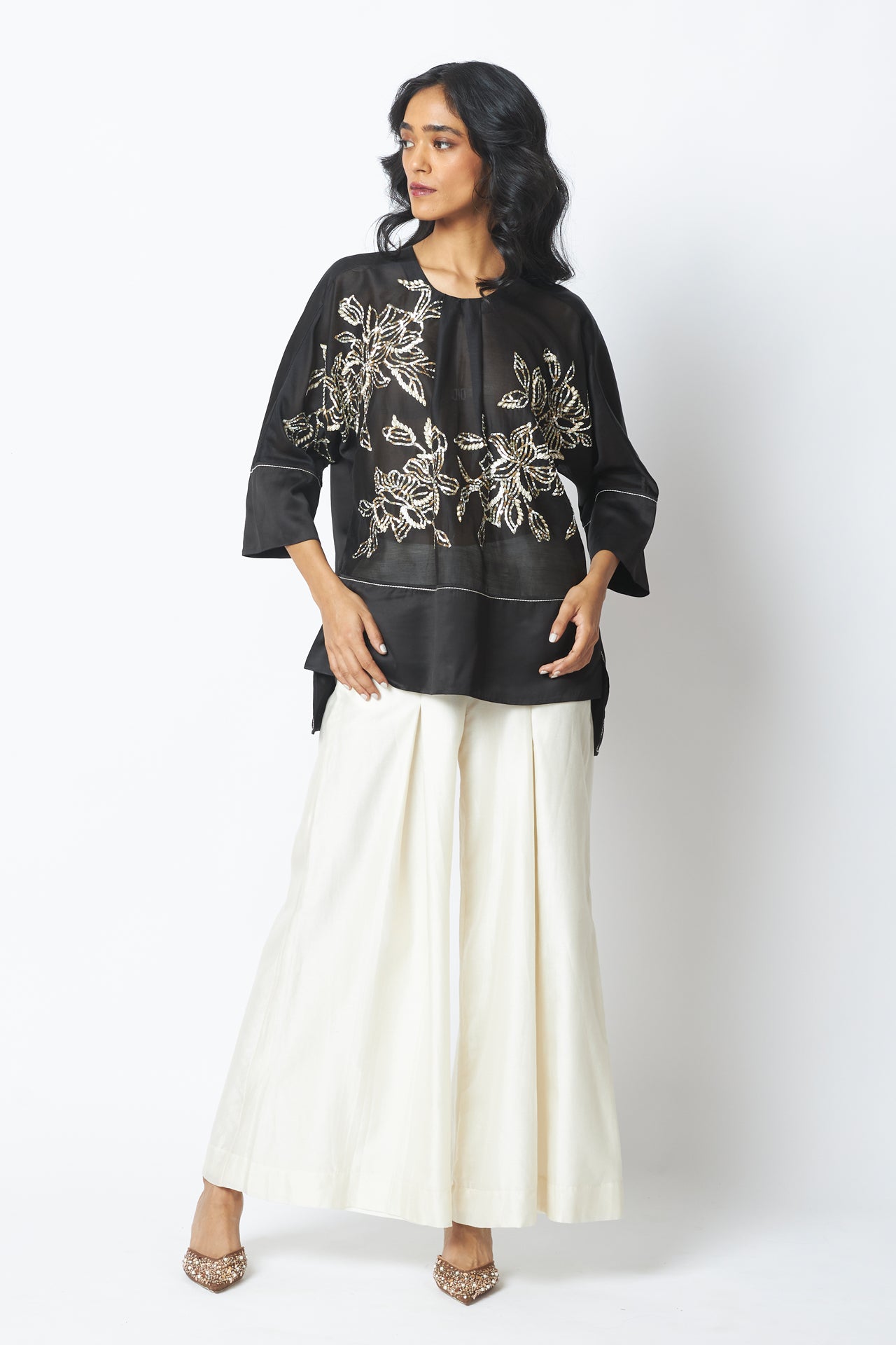 Munmun - Starlit Sheer Top + Pants