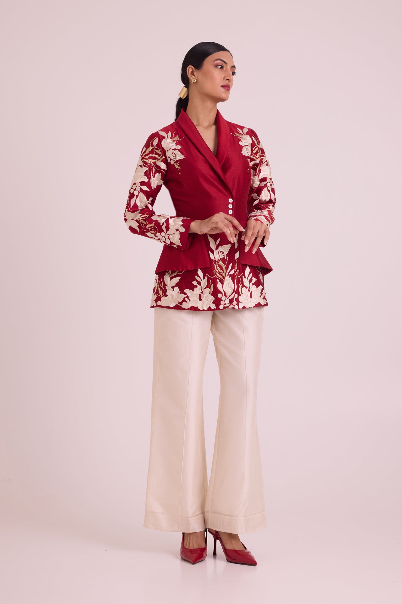 Vasco - Flap Floral Blazer + Pants