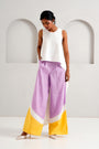 Rabi & Troop - Criss-Cross Top + Wave Hem Pants