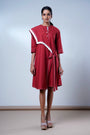 Brick Aster – Modern Angle Dress