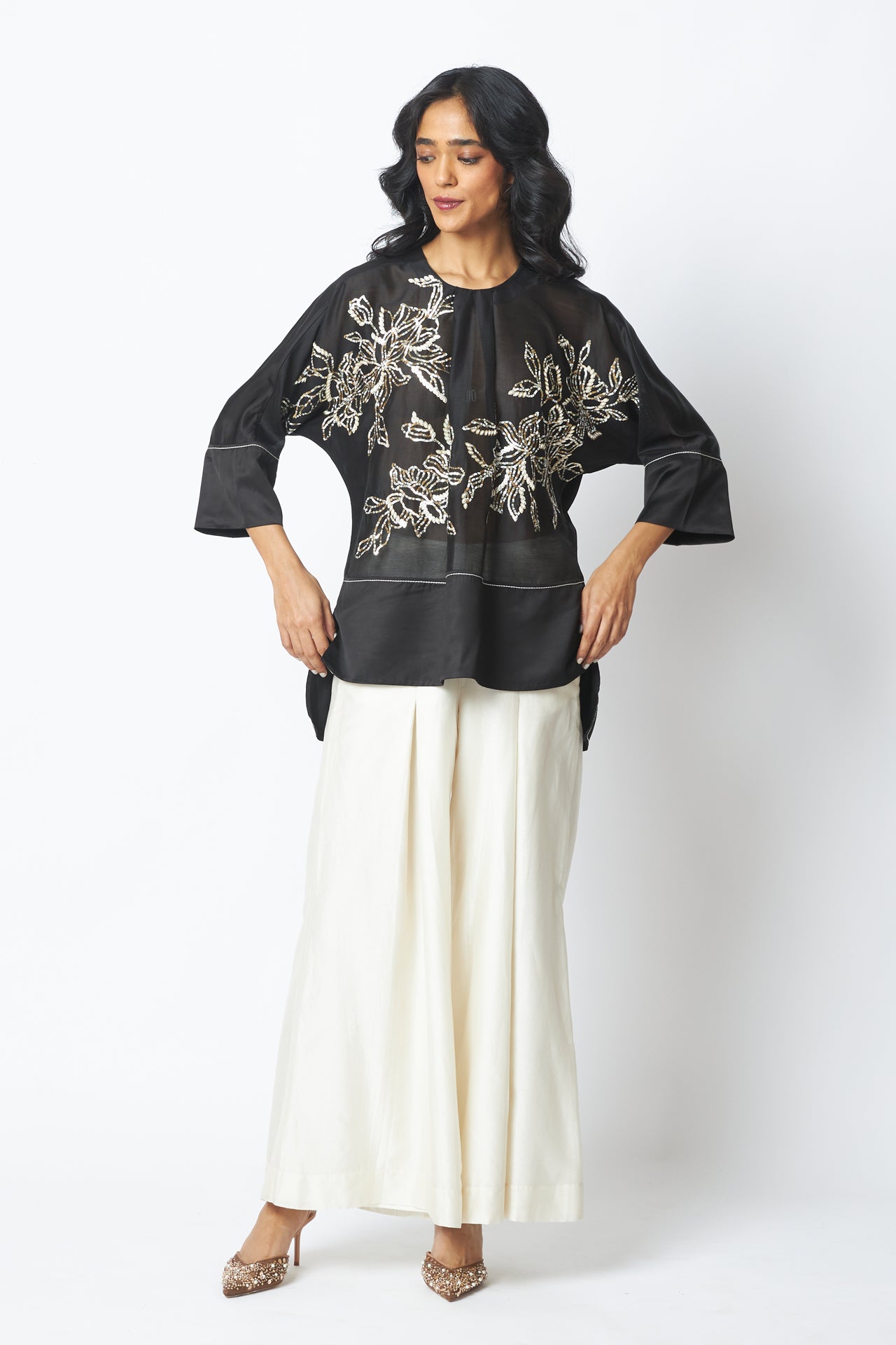 Munmun - Starlit Sheer Top + Pants
