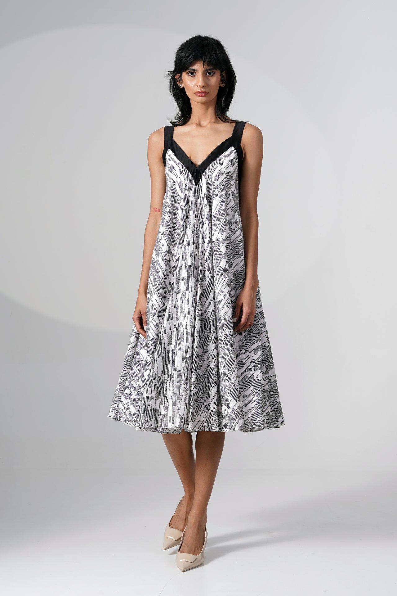 Hally -Slip Bias Dress
