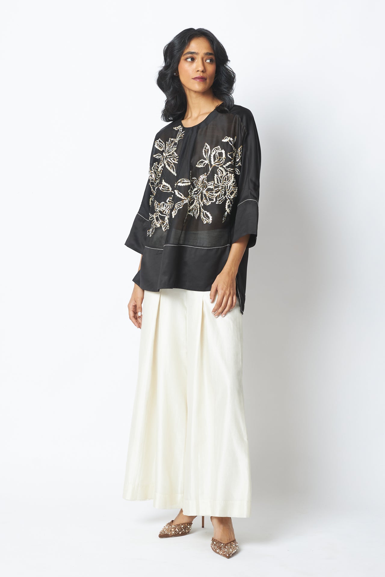 Munmun - Starlit Sheer Top + Pants