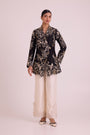 Farah - Tendril Wrap Blazer & Cutwork Pants