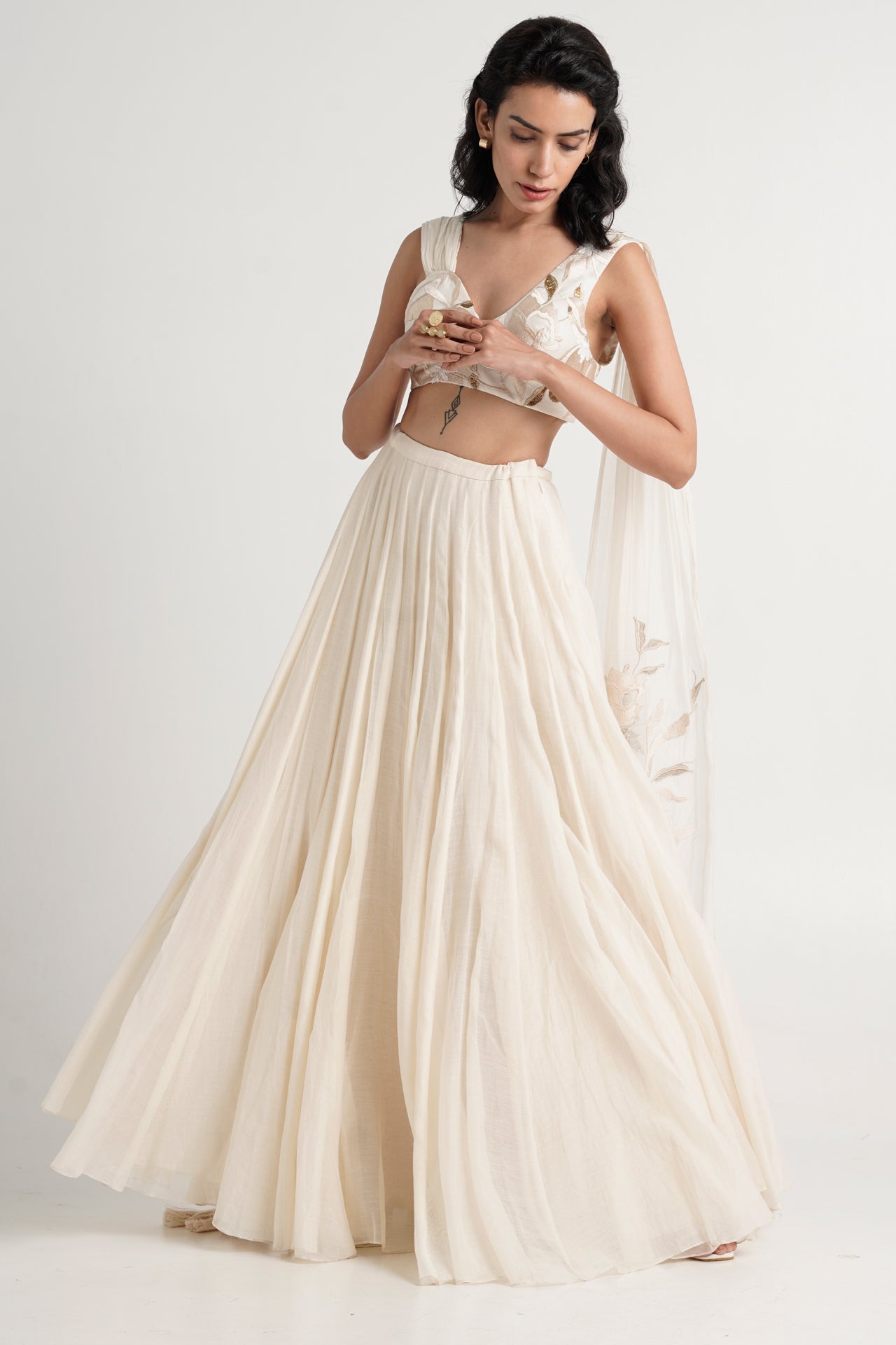 Celebrations Blou-sari + Cocktail Skirt