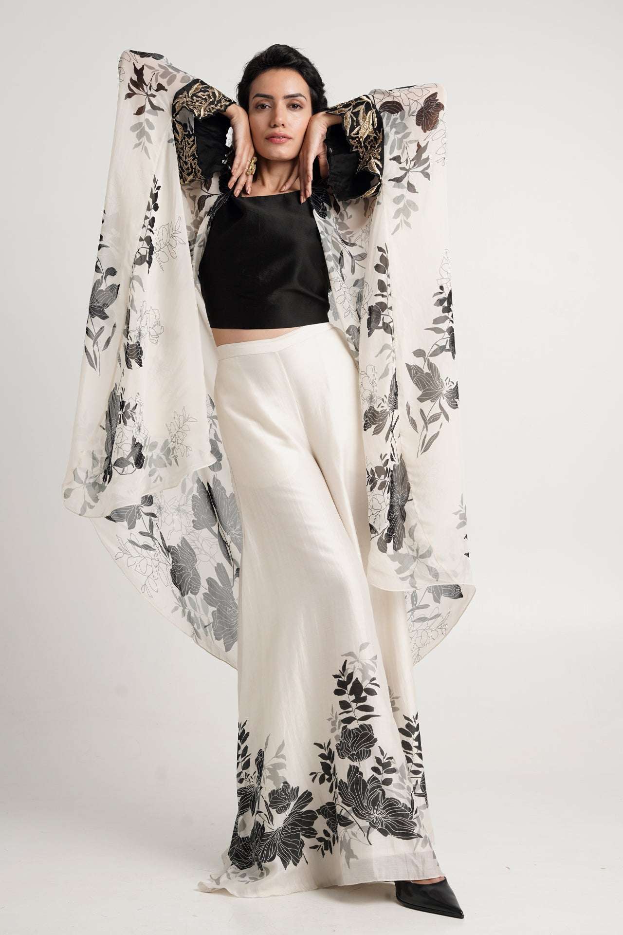 Printed Super Flare Pant Set of 3