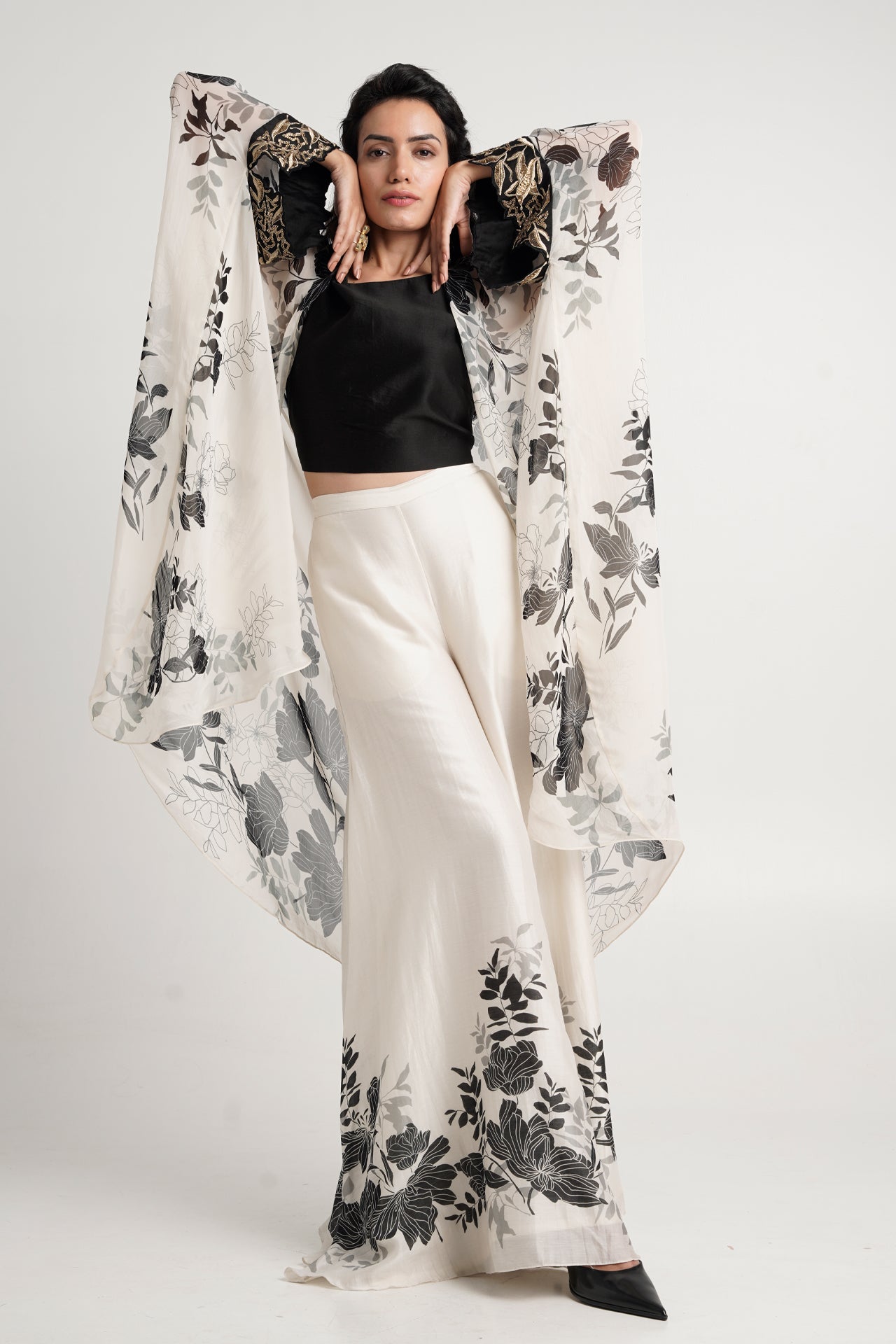 Printed Super Flare Pant Set of 3