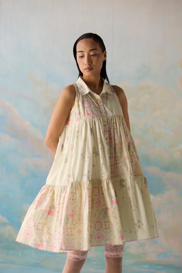 Cloud Floral Dress